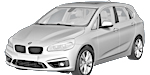BMW F45 C1611 Fault Code